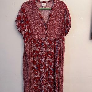 Fun & Flirty paisley dress by Knox Rose